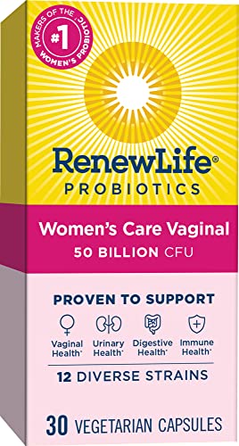 Renew Life Women's Probiotic Capsules, 50 Billion CFU Guaranteed, Supports pH Balance Renew LifeBuy Supplements Australia
