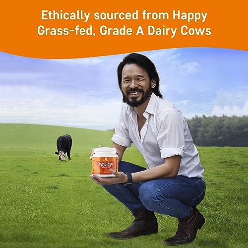 Pure Velvet Colostrum Powder for Gut Health, Bloating, Hair Growth, Immune Support Pure VelvetBuy Supplements Australia