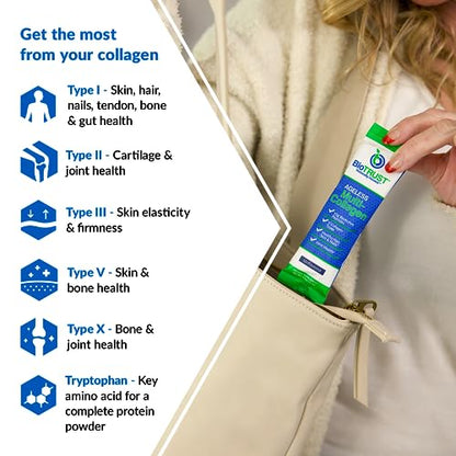BioTrust Ageless Multi Collagen Peptides Powder – Types I, II, III, V, X – Unflavored Collagen BioTrustBuy Supplements Australia