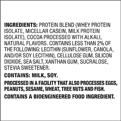 Quest Nutrition Chocolate Milkshake Protein Powder, 22g Protein, 2g Net Carbs, 1g Sugar Quest NutritionBuy Supplements Australia
