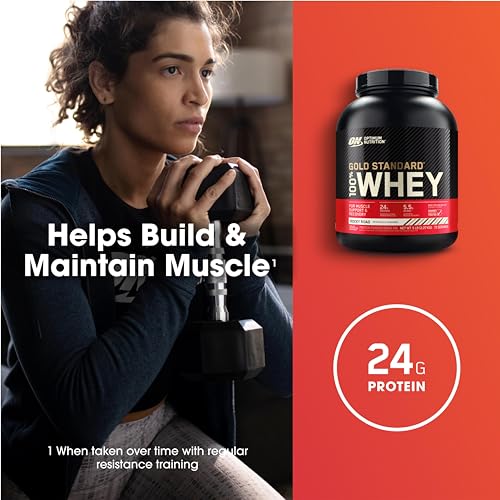 Optimum Nutrition Gold Standard 100% Whey Protein Powder, Rocky Road, 5 Pound Optimum NutritionBuy Supplements Australia