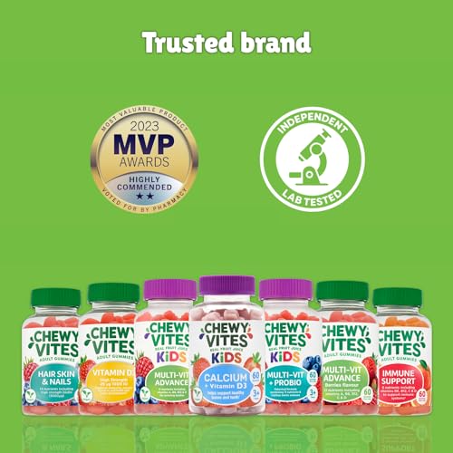 Chewy Vites Kids Multivitamin Advance 60 Gummy Vitamins | 11 Essential Nutrients CHEWY VITESBuy Supplements Australia
