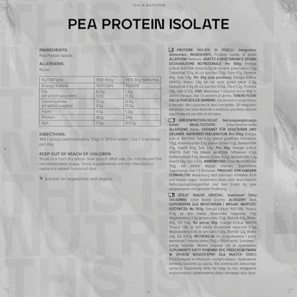 Bulk Pea Protein Isolate Powder, Vegan Protein Shake, 2.5 kg BulkBuy Supplements Australia
