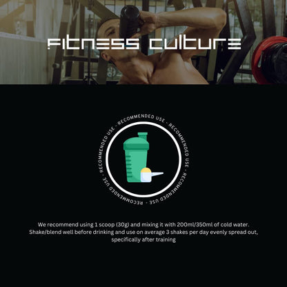 Fitness Culture Protein Plus, Whey Protein Powder with Added Glutamine, Immune and Digestive System Support GenericBuy Supplements Australia
