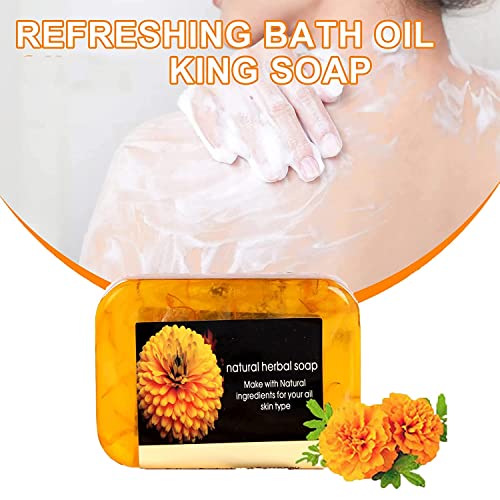 NHIKLATA 2PCS Turmeric Handmade Soap, Natural Organic Ginger Soap, Lymphatic NHIKLATABuy Supplements Australia