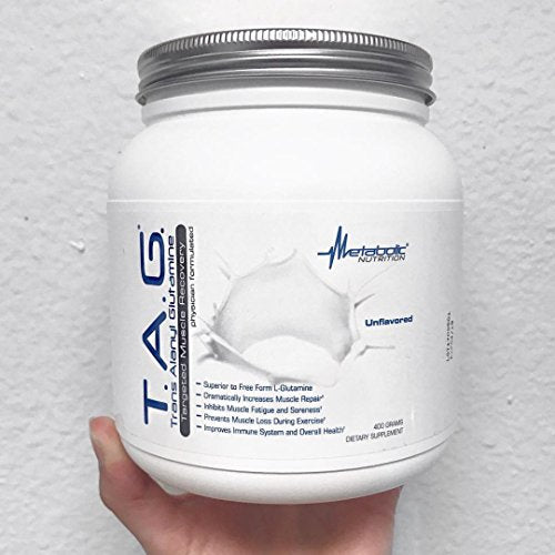 Metabolic Nutrition, TAG, Trans Alanyl Glutamine, 100% L-Glutamine Peptide Powder Metabolic NutritionBuy Supplements Australia
