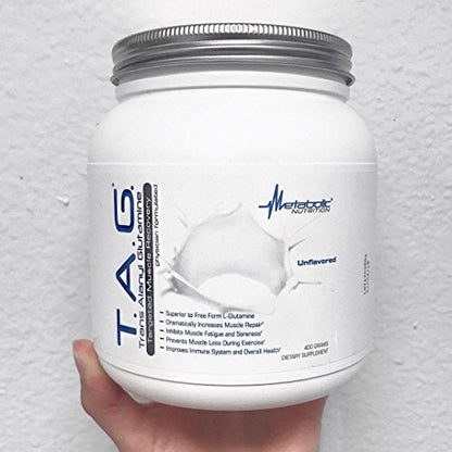 Metabolic Nutrition, TAG, Trans Alanyl Glutamine, 100% L-Glutamine Peptide Powder Metabolic NutritionBuy Supplements Australia