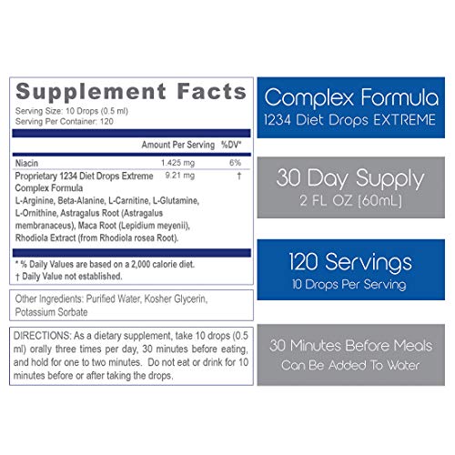 Creative Bioscience 1234 Diet Drops Extreme for Women & Men, Diet Drops for Weight Creative BioscienceBuy Supplements Australia