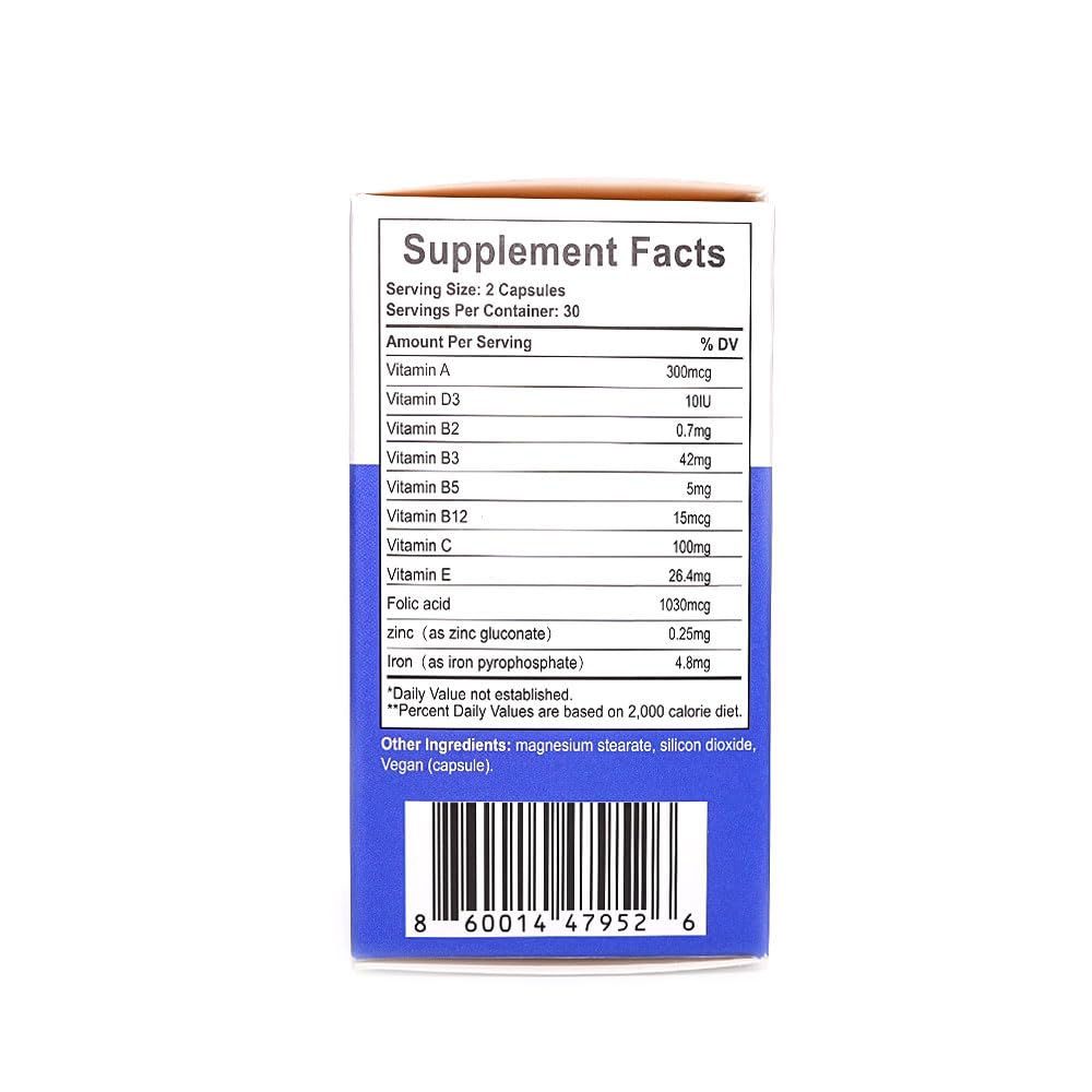 Yogivita Men’s Multivitamin – Complete Wellness, Energy & Immunity Support – Vegan, Gluten-Free, 60 Capsules YogivitaBuy Supplements Australia