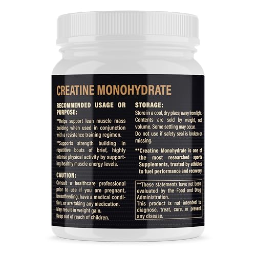 METALIFE 100% Pure Creatine Monohydrate Powder, Canada-Made, 1000 g (200 Servings) Micronized Powder, Muscle Growth, Unflavored, Ideal for Athletes & Fitness Enthusiasts, Third party lab tested, Vegan METALIFEBuy Supplements Australia