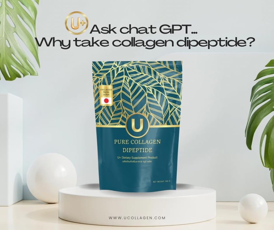 U+ Pure Collagen Dipeptide Supplement - Advanced Hydrolyzed Collagen Powder for Skin, Hair U+ Pure CollagenBuy Supplements Australia