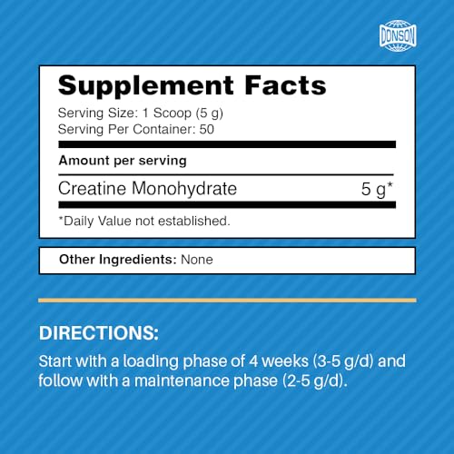Donson Creatine Monohydrate for Women Booty Gain – 8.8oz Creatine Powder DonsonBuy Supplements Australia