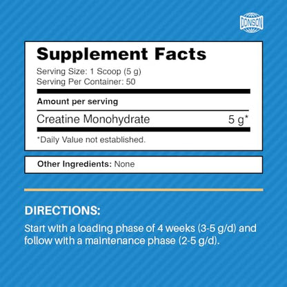 Donson Creatine Monohydrate for Women Booty Gain – 8.8oz Creatine Powder DonsonBuy Supplements Australia