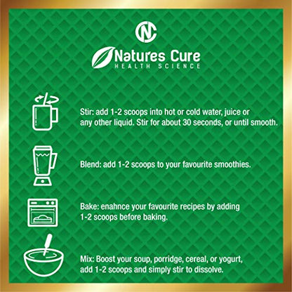 Premium Hydrolyzed Collagen Powder - Unflavored Kosher and Halal Certified Supplement for Joint Health - 450g Natures cureBuy Supplements Australia