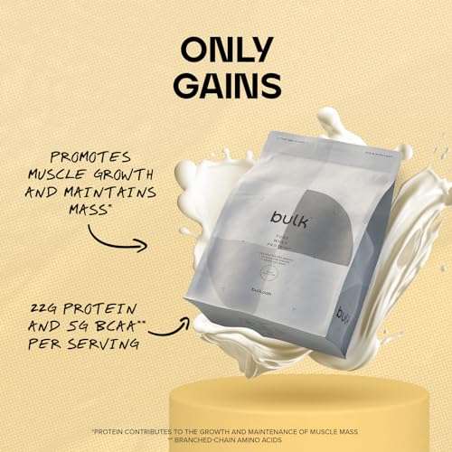 Bulk Pure Whey Protein Powder Shake, White Chocolate, 2.5 kg, Packaging May Vary BulkBuy Supplements Australia