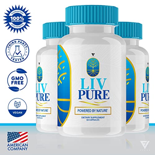 (2 Pack) Liv Pure Loss Pills, Livpure Liver Detox Cleanse Management Capsules Advanced FyvusBuy Supplements Australia