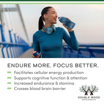 Acetyl L-Carnitine 1,000mg Per Serving, 150 Capsules (ALCAR for Brain Function Support, Memory, Attention, and Stamina) Acetyl L Carnitine That is Third Party Tested by Double Wood Double Wood SupplementsBuy Supplements Australia