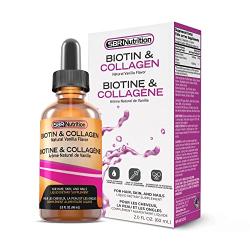 SBR Nutrition Biotin and Collagen Liquid Drops Daily Food Supplement, Vitamins SBR NutritionBuy Supplements Australia