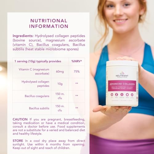 Neutrient™ Advanced Collagen Powder Supplement, Hydrolyzed Collagen Peptides Neutrient the science of natureBuy Supplements Australia