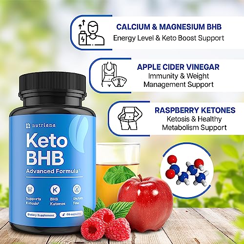 Keto BHB Exogenous Ketones for Men & Women - Keto Supplements for Mental Clarity NutrianaBuy Supplements Australia