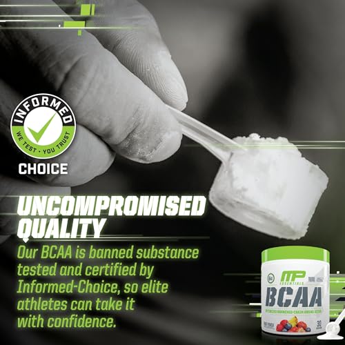 MusclePharm Essentials BCAA, Fruit Punch - 30 Servings Muscle PharmBuy Supplements Australia