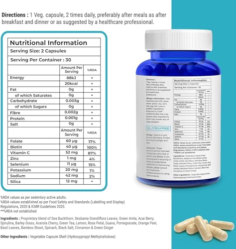 Biovitalia Plant Based Collagen Builder Capsule with Biotin & Vitamin C | Dietary Supplement for Men & Women BIOVITALIA ORGANICSBuy Supplements Australia