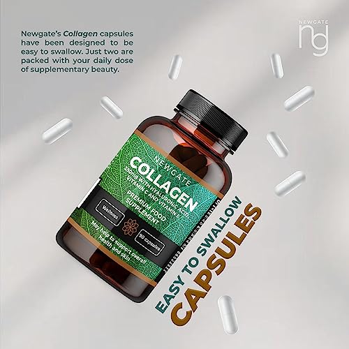 Newgate Labs Marine Collagen 350mg with Hyaluronic Acid, Vitamin C & Vitamin E Newgate LabsBuy Supplements Australia