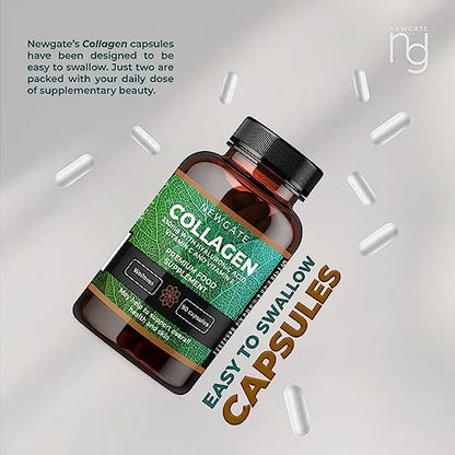 Newgate Labs Marine Collagen 350mg with Hyaluronic Acid, Vitamin C & Vitamin E Newgate LabsBuy Supplements Australia