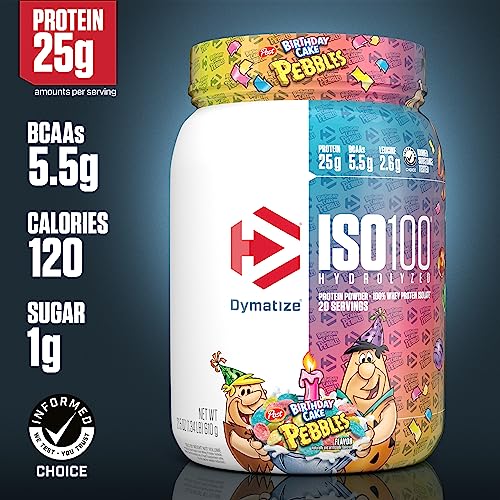Dymatize ISO 100 Whey Protein Powder with 25g of Hydrolyzed 100% Whey Isolate DymatizeBuy Supplements Australia