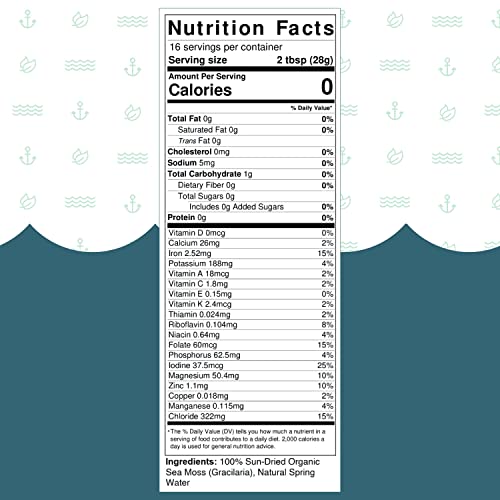 Herbal Vineyards Natural Organic Wildcrafted Gold Raw Sea Moss Gel for Immune Support Herbal VineyardsBuy Supplements Australia