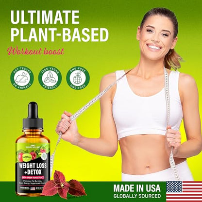 Glory Will Inc Weight Loss Drops Natural Detox Made in USA - Diet Drops for Fat Loss healthsupps.co.ukBuy Supplements Australia