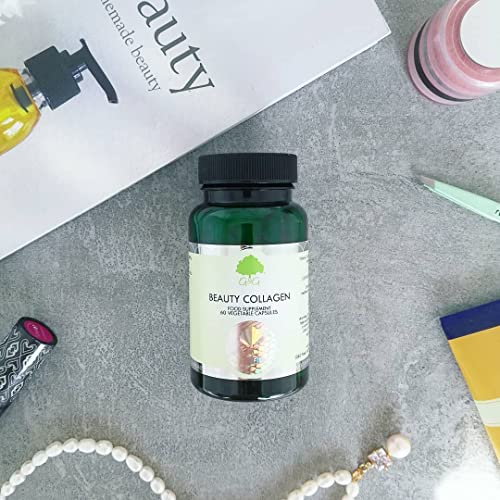 Beauty Collagen | Collagen & Hyaluronic Acid Supplement | 60 Capsules | Hydrolysed Marine Collagen G&G VitaminsBuy Supplements Australia