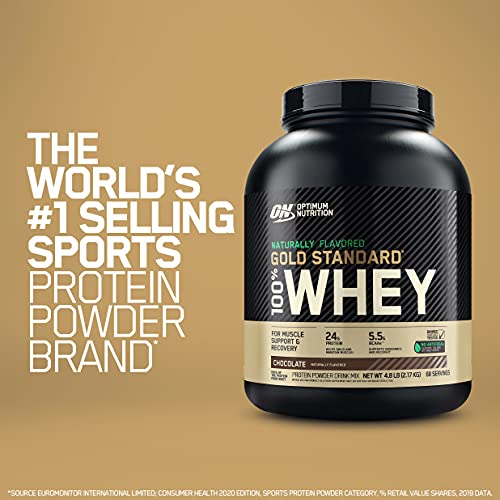 Optimum Nutrition Gold Standard 100% Whey Protein Powder, Naturally Flavored Strawberry Optimum NutritionBuy Supplements Australia