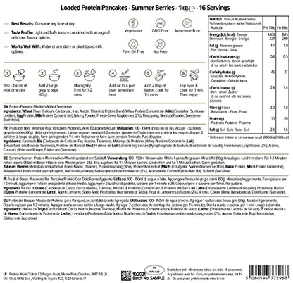 Protein Works - Loaded Protein Pancake Mix | Premium Pancake Mix | High Protein Pancakes Protein WorksBuy Supplements Australia