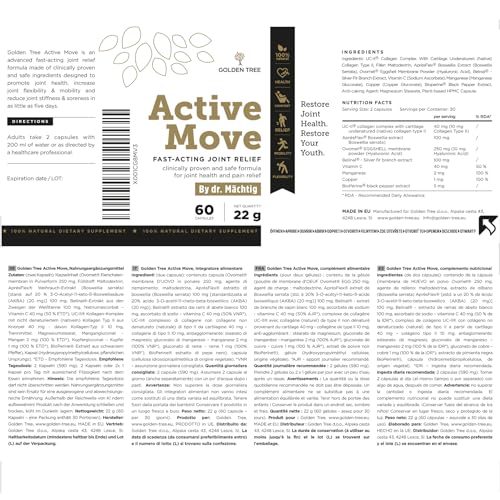 Golden Tree Active Move – Natural Joint Care Supplement Improves Joint Flexibility GOLDEN TREEBuy Supplements Australia