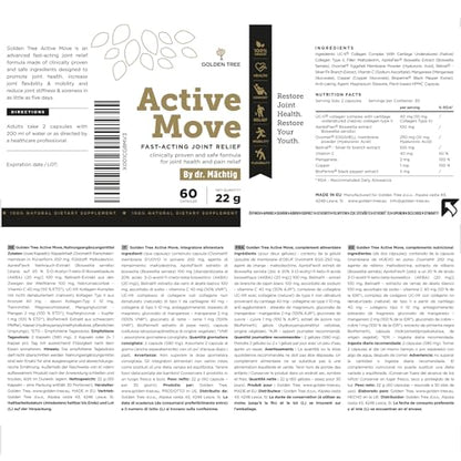 Golden Tree Active Move – Natural Joint Care Supplement Improves Joint Flexibility GOLDEN TREEBuy Supplements Australia