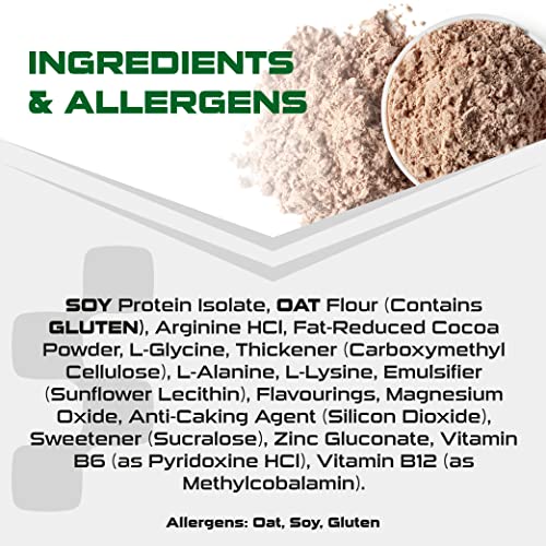 SCI-MX Pro-V Gain - 100% Vegan Chocolate Flavour Soy Protein Powder Isolate + B12 + Magnesium SCI-MXBuy Supplements Australia