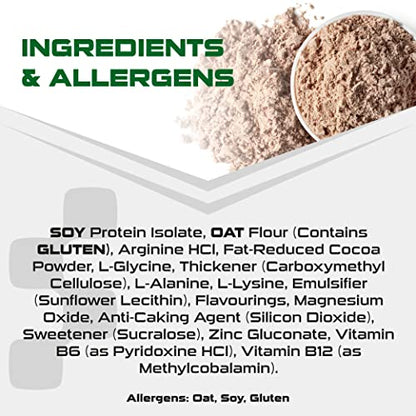 SCI-MX Pro-V Gain - 100% Vegan Chocolate Flavour Soy Protein Powder Isolate + B12 + Magnesium SCI-MXBuy Supplements Australia