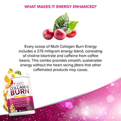 Multi Collagen Burn: Multi-Type Hydrolyzed Protein Peptides with Hyaluronic Acid, Vitamin VitauthorityBuy Supplements Australia