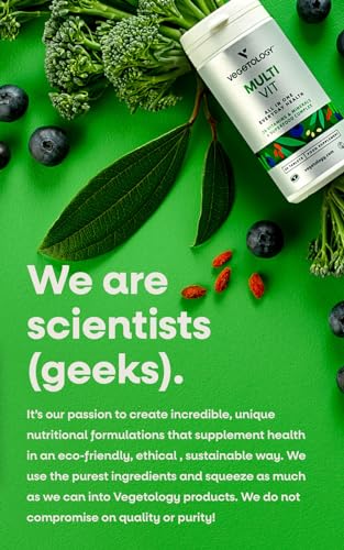 Vegetology MultiVit Vegan Multivitamins w/26 Vitamin & Mineral Supplements VegetologyBuy Supplements Australia