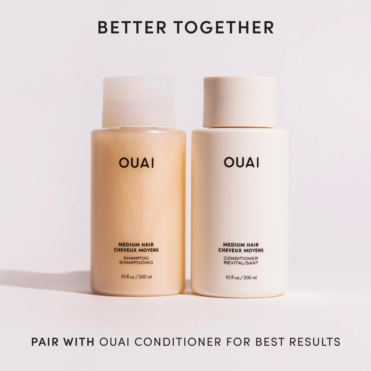 OUAI Medium Shampoo Refill - Hydrating Shampoo with Coconut Oil, Babassu, Kumquat Extract and Keratin - Strengthens, Nourishes and Adds Shine - Paraben, Phthalate and Sulfate Free Hair Care (32 Fl Oz) OUAIBuy Supplements Australia