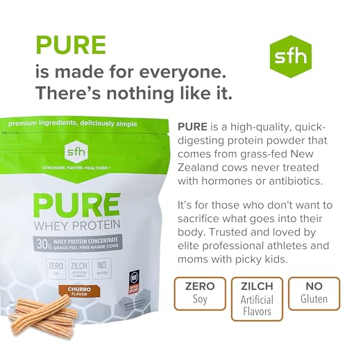 SFH Pure Whey Protein Powder Best Tasting 100% Grass Fed Whey | All Natural SFHBuy Supplements Australia