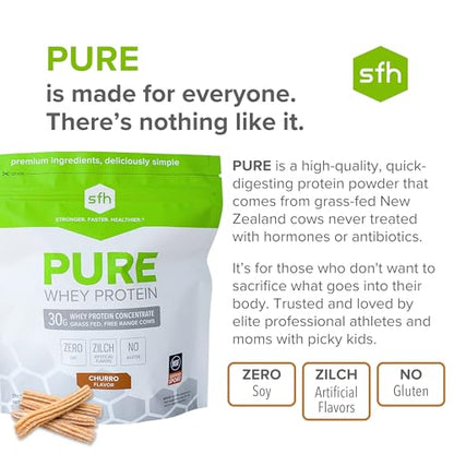 SFH Pure Whey Protein Powder Best Tasting 100% Grass Fed Whey | All Natural SFHBuy Supplements Australia