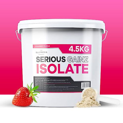 The Bulk Protein Company, Serious Gainz Isolate – 4.5kg – Whey Protein Powder The Bulk Protein CompanyBuy Supplements Australia