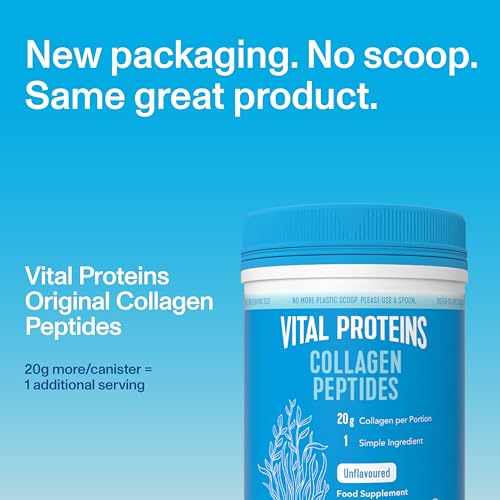 Vital Proteins Collagen Peptides Powder Supplement (Type I, III), Unflavored Hydrolyzed Collagen-Hair, Skin, Nail VITAL PROTEINSBuy Supplements Australia