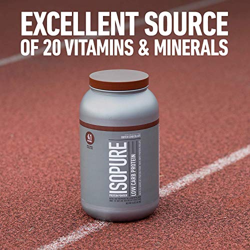 Isopure Protein Powder, Low Carb Whey Isolate with Vitamin C & Zinc for Immune Support IsopureBuy Supplements Australia
