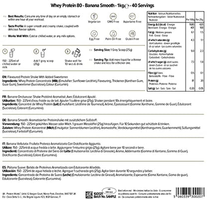 Protein Works - Whey Protein 80 Powder | Low Calorie Protein Shake | Whey Protein Shake Protein WorksBuy Supplements Australia