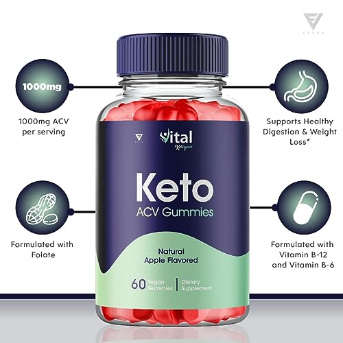 (3 Pack) Vital Ketogenic Keto ACV Gummies for Weight Loss, Vital Private Keto ACV Gummies FyvusBuy Supplements Australia