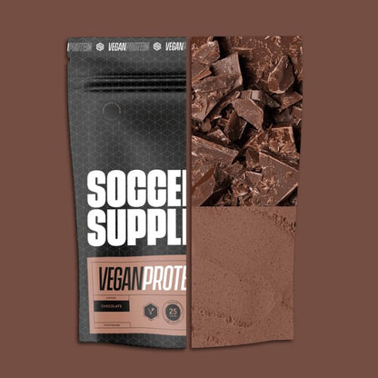 Soccer Supplement Vegan Protein Powder - 25g's of Protein per Serving, Chocolate Flavour SOCCER SUPPLEMENTBuy Supplements Australia